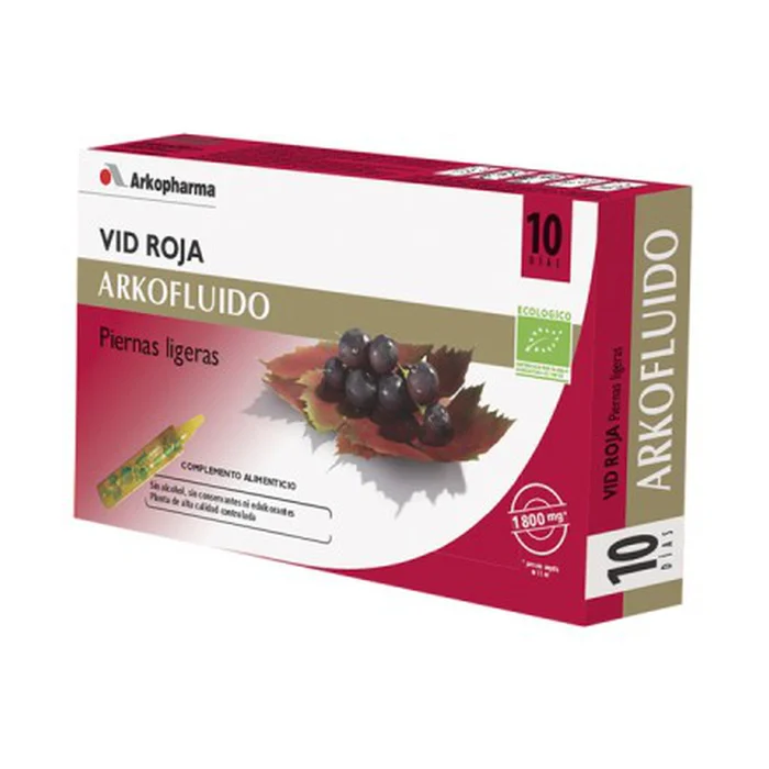 Arkofluido Vine Red 10 Ampullen
