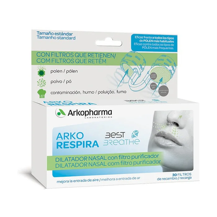 Arkorespira Nasenfilter 1 Standardmodell + 30 Filter 1 Einheit