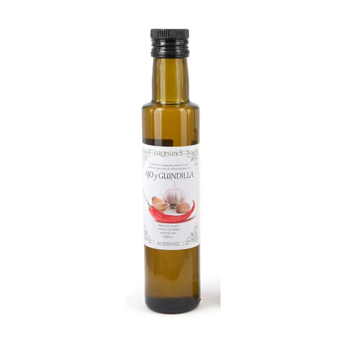 Aromatics Knoblauch und Chili Öl Eco 250 ml