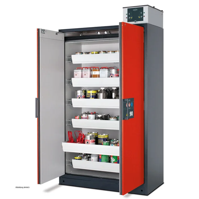 asecos safety storage cabinet Q-PEGASUS-90, 90 cm