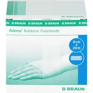 ASKINA Fixierbinde kohäsiv 8 cmx20 m 1 St