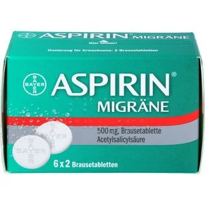 ASPIRIN MIGRÄNE Brausetabletten 12 St