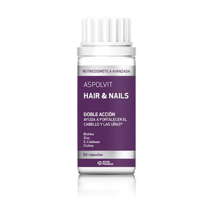 Aspolvit Haare & Nägel 60 Kapseln