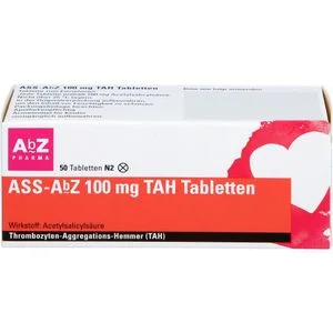 ASS AbZ 100 mg TAH Tabletten 50 St