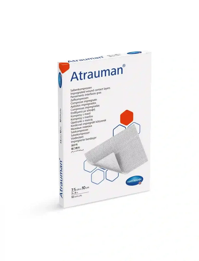 Atrauman Salbenkompressen steril, 7,5cm x 10cm