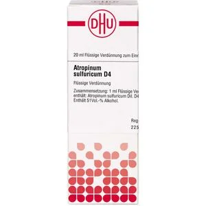 ATROPINUM SULFURICUM D 4 Dilution 20 ml