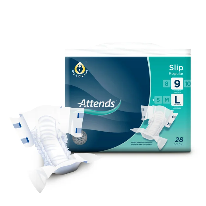 Attends Slip Regular 9 Large – (4X28 St) – PZN 07190848
