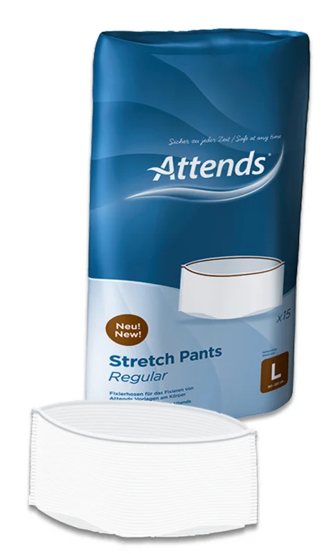 Attends Stretch Pants Regular Large – (15 St) – PZN 07564384