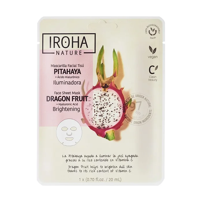 Aufhellende Gesichtsmaske mit Pitahaya 20 ml
