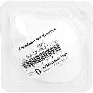 AUGENKLAPPE Kunststoff rechts fest 1 St