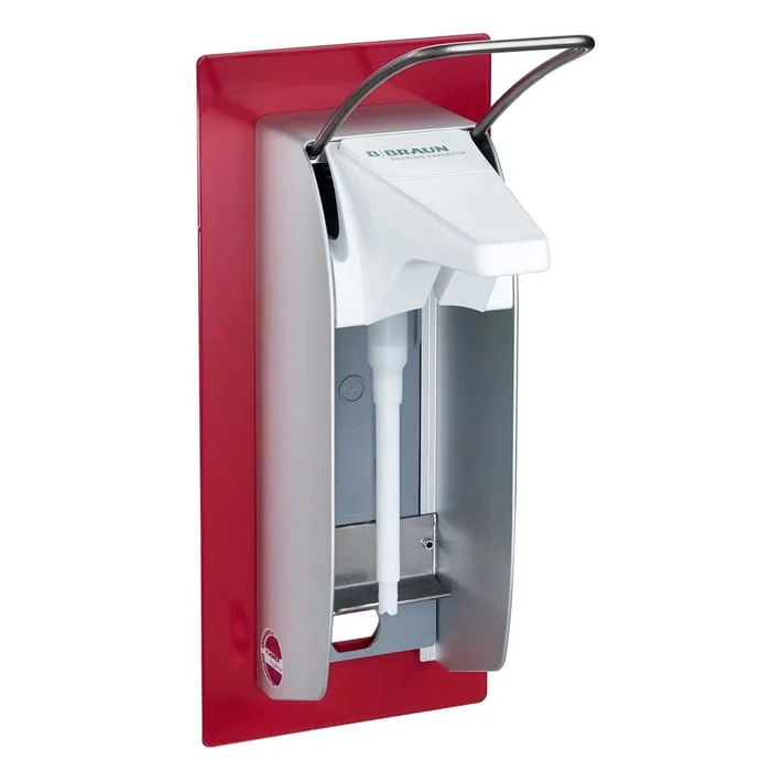 B.Braun Signalrahmen Wandspender Plus 500 ml rot