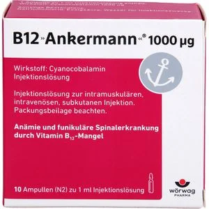 B12 ANKERMANN 1.000 μg Ampullen 10X1 ml