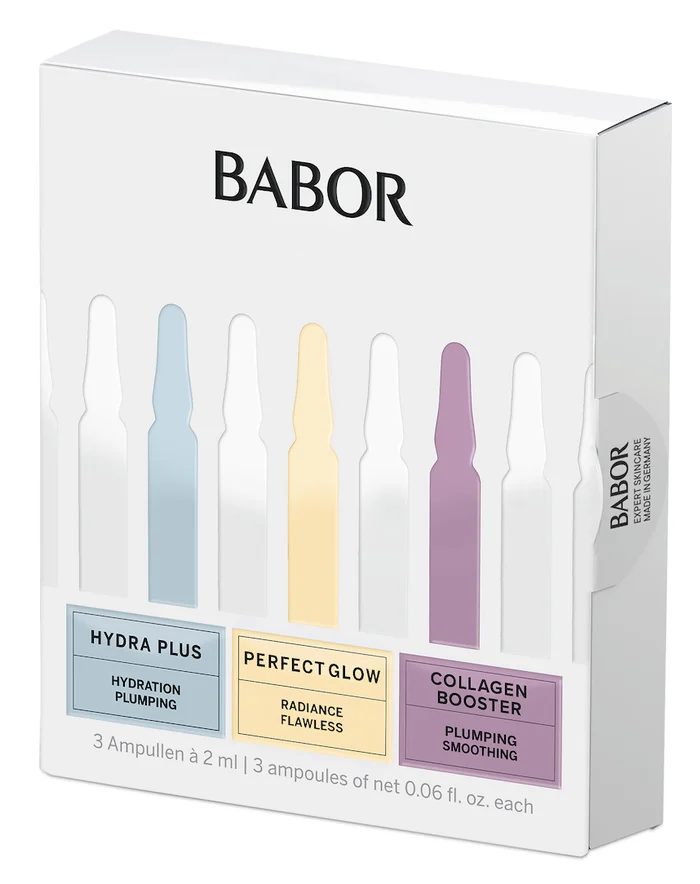 BABOR 3er Ampullenset: Hydra Plus, Perfect Glow, Lift Express