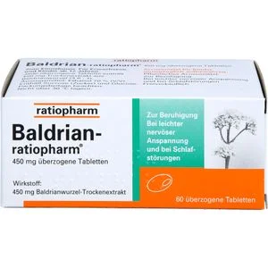 BALDRIAN RATIOPHARM überzogene Tabletten 60 St