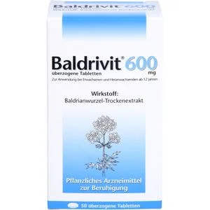 BALDRIVIT 600 mg überzogene Tabletten 50 St