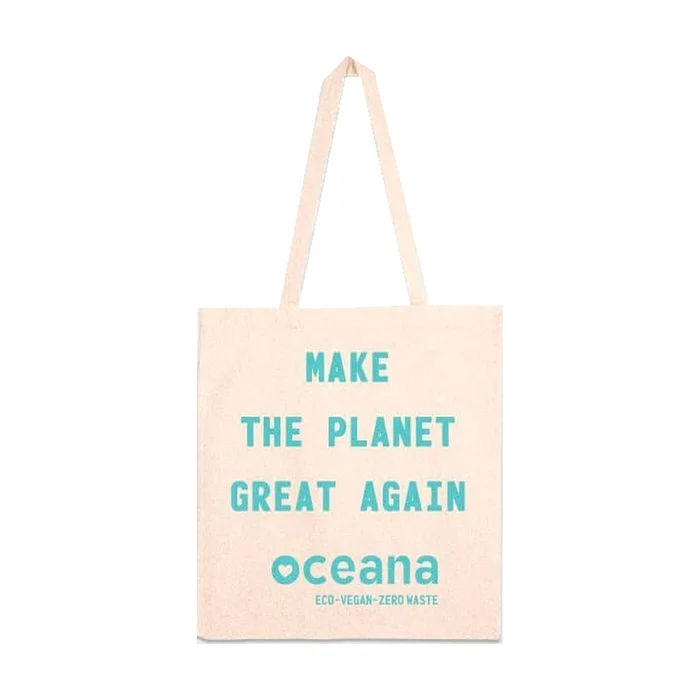 Baumwolltasche „Make the Planet Great Again“. 1 Einheit