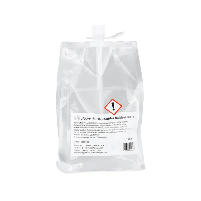 BCP Handspülmittel duftfrei BC 65 1,5 l Beutel