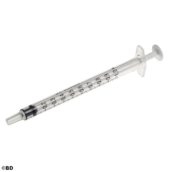 BD Plastipak Tuberkulinspritze 1 ml