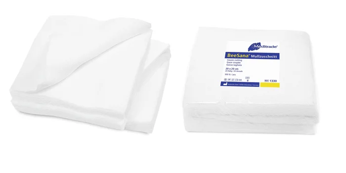 BeeSana® Mullzuschnitt, 30 x 40 cm