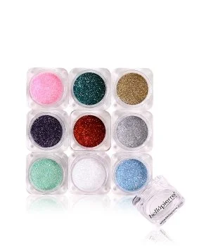 bellápierre Shimmer Powder 9 – Stack Glamourous Glitter Lidschatten Palette