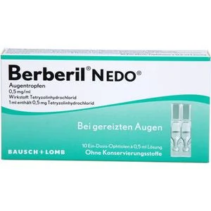 BERBERIL N EDO Augentropfen 10X0.5 ml