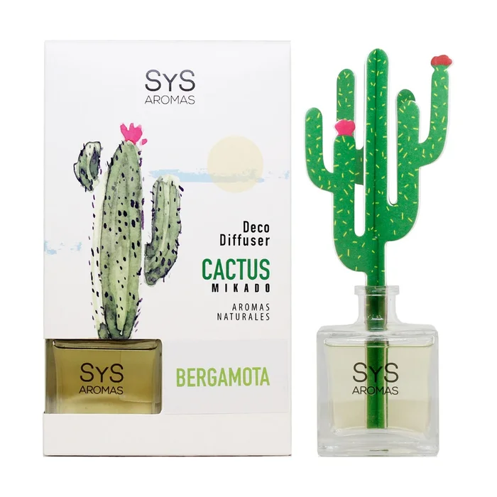 Bergamot Cactus Diffuser System Lufterfrischer 90 ml (Bergamotte)
