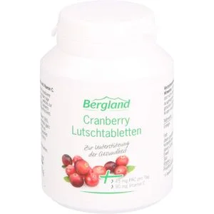 Bergland CRANBERRY LUTSCHTABLETTEN 75 St