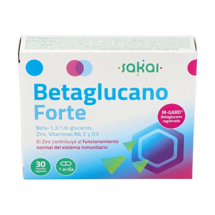 Beta-Glucan forte Immunsystem 30 Gemüsekapseln (Pfefferminze)
