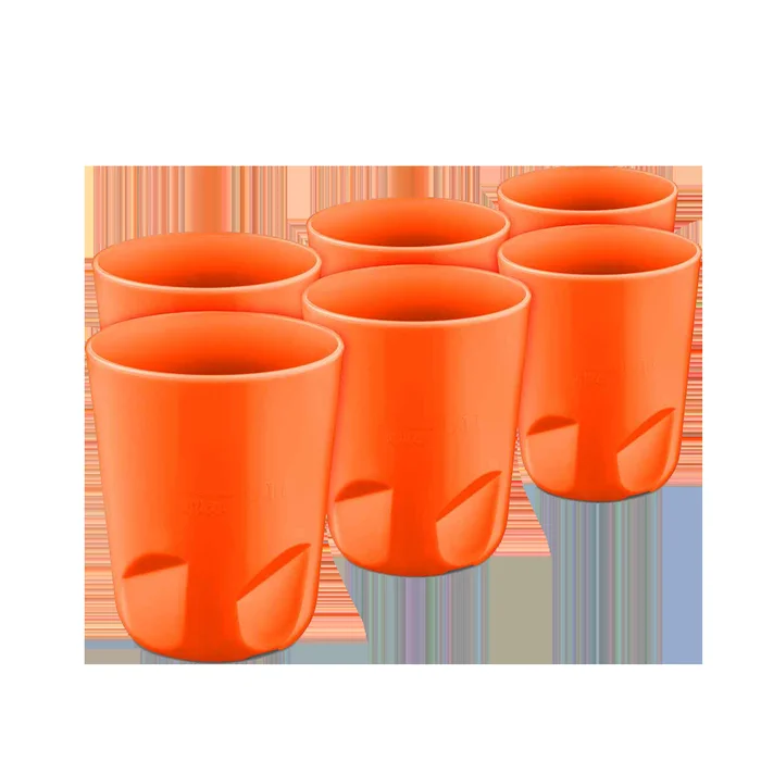 Beycodent Mehrweg-Mundspülbecher, Orange