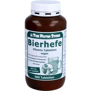 BIERHEFE 500 mg Vitamin Tabletten 500 St