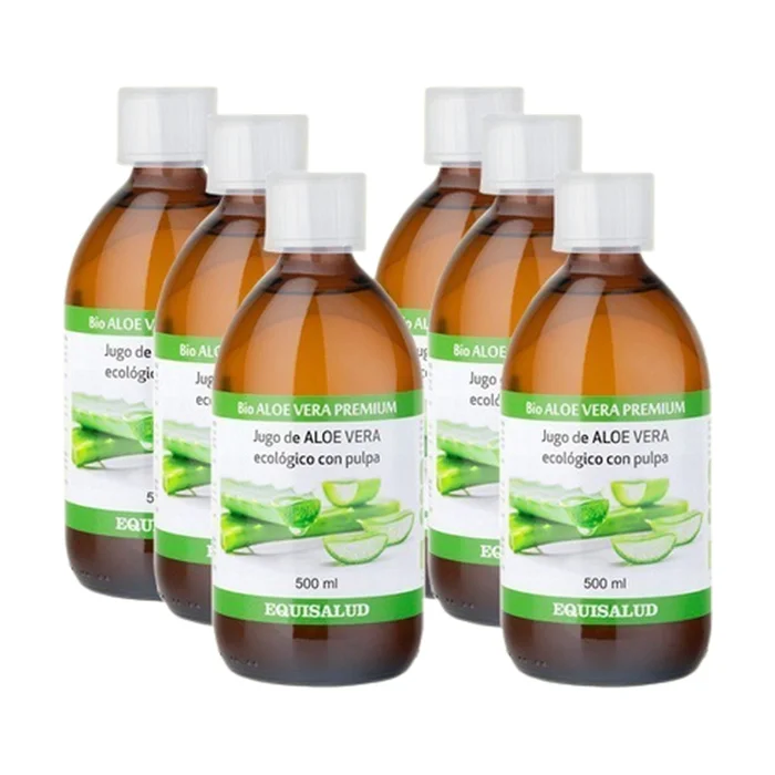 Bio-Aloe-Vera-Saft 6 Einheiten à 500ml