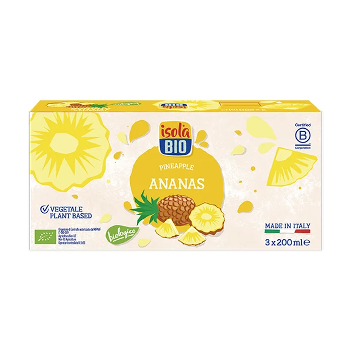 Bio-Ananassaft 3 Einheiten (Ananas)