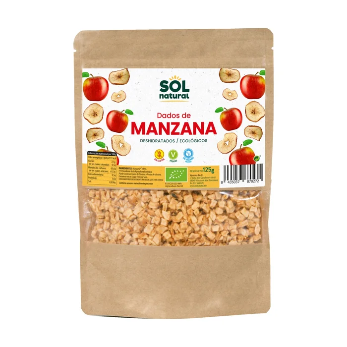 Bio-Apfelwürfel 125 G