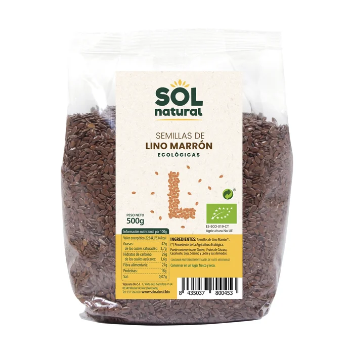 Bio braune Leinsamen 500 G