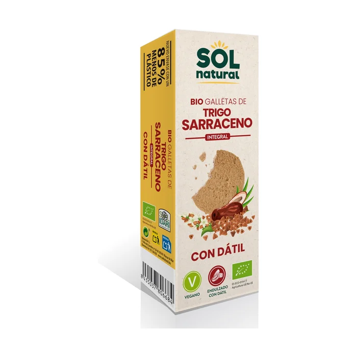 Bio-Buchweizenplätzchen mit Datteln 170 G