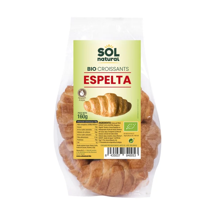 Bio Dinkel Croissants 160 G