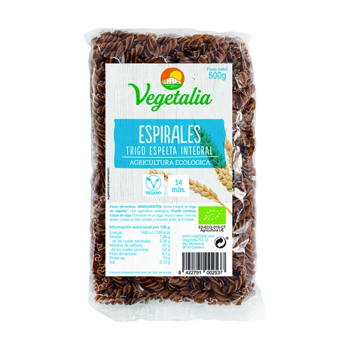 Bio Dinkel Spiralen 500 G
