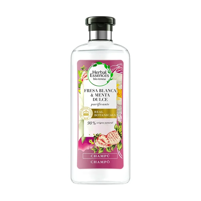 Bio-Erdbeer- und Minzshampoo 400 ml Sahne
