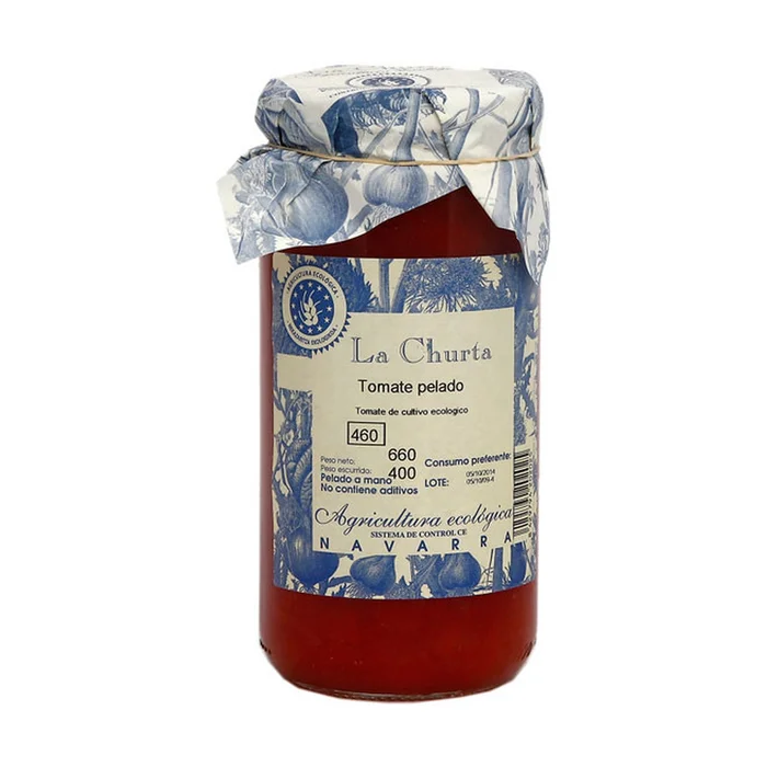 Bio ganze geschälte Tomate 660 G
