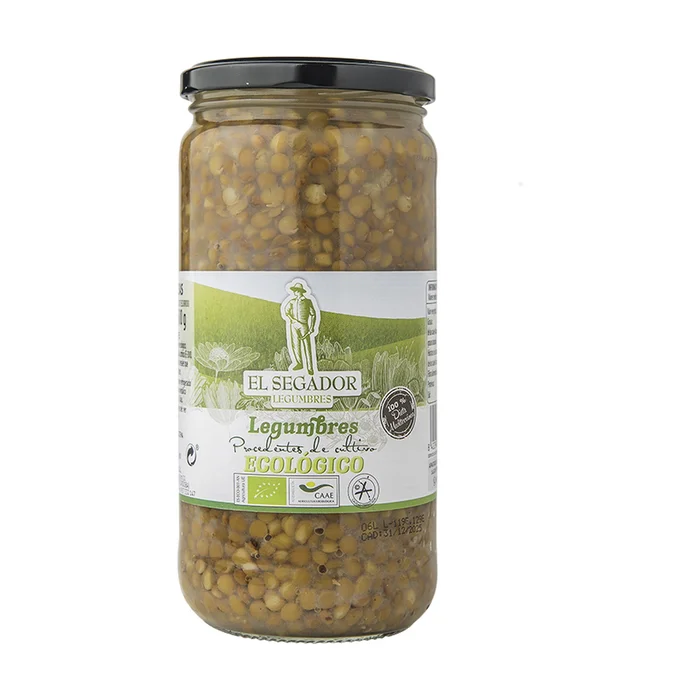 Bio gekochte Linsen 570 G