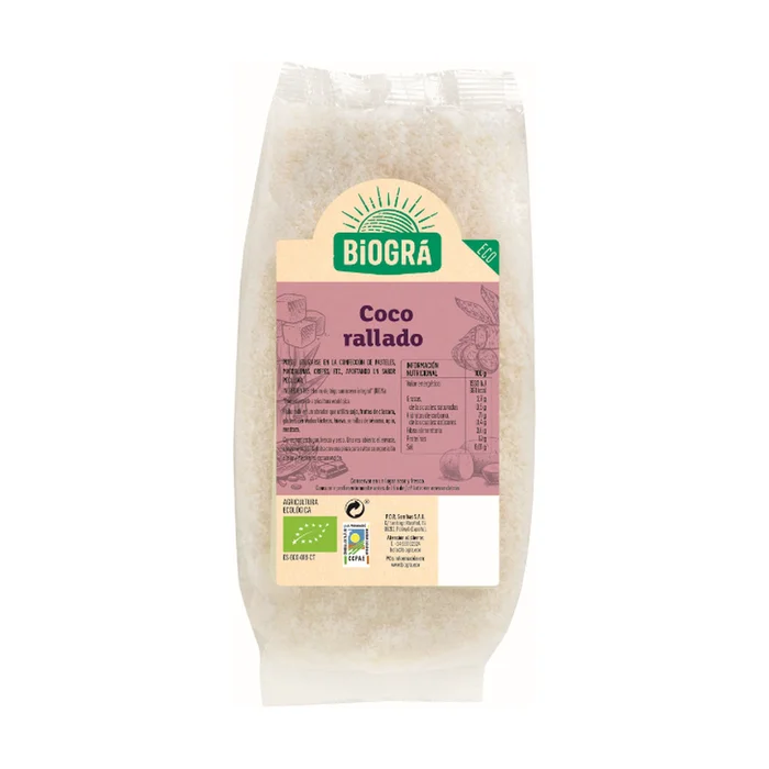 Bio geriebene Kokosnuss 150 G