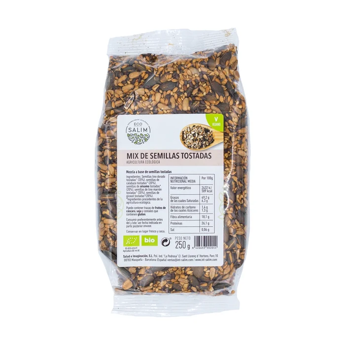 Bio geröstete Samen mischen 250 G