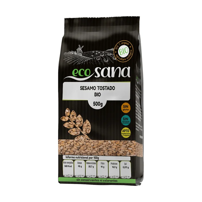 Bio geröstete Sesamkörner 500 G