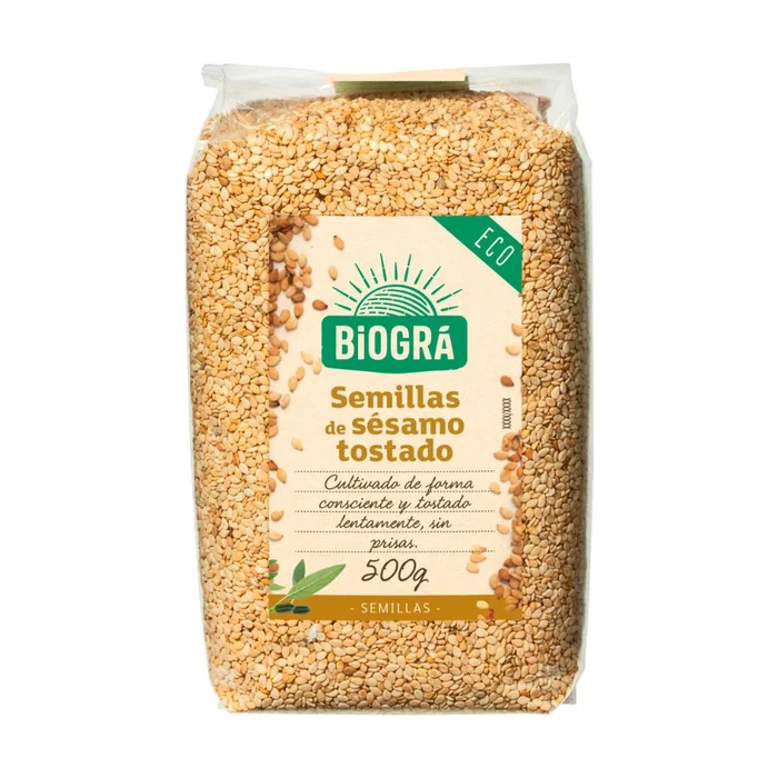 Bio gerösteter Sesam 500 G