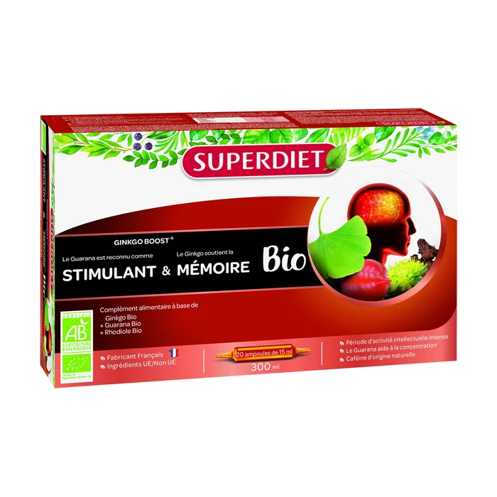 Bio Ginkgo Boost 20 Ampullen