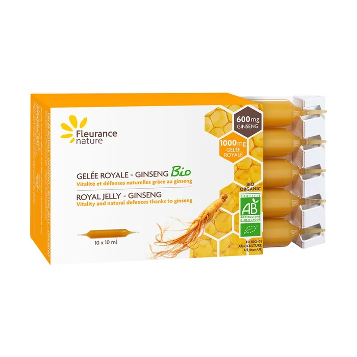 Bio Ginseng Gelée Royale Fläschchen 10 Ampullen