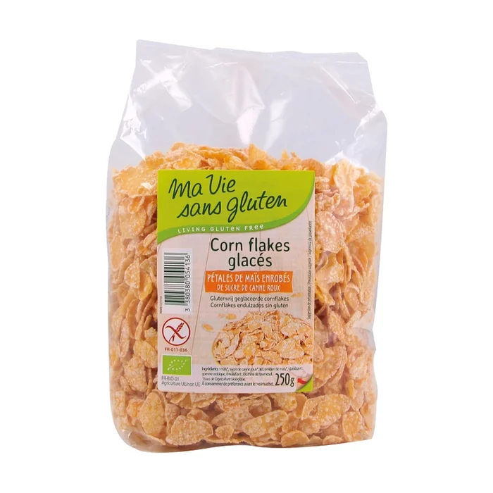 Bio glasierte cornflakes 250 G