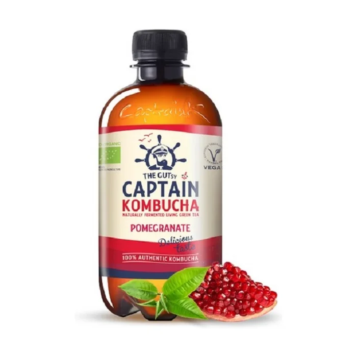 Bio-Granatapfel-Kombucha 400 ml