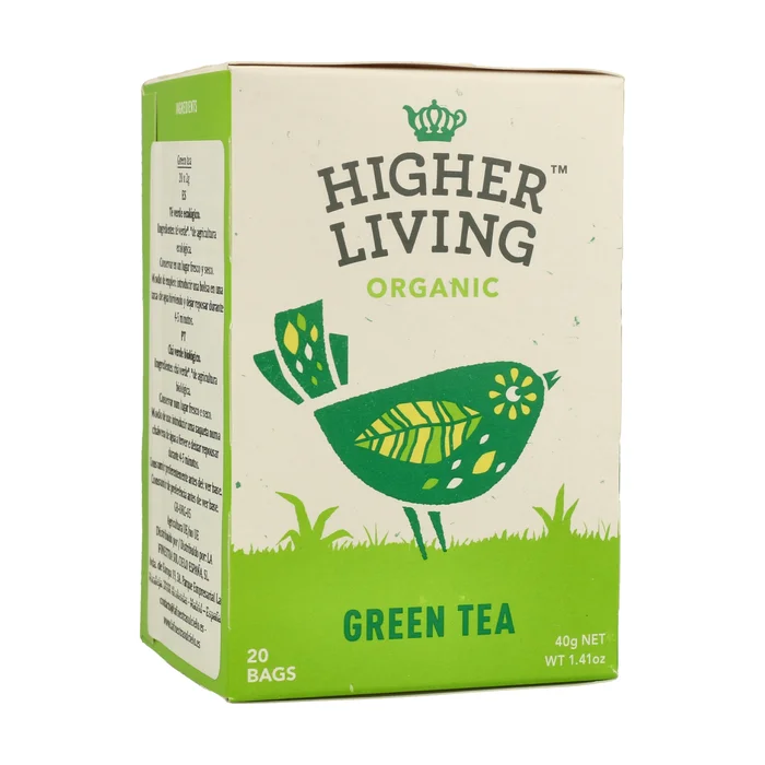 Bio Grüner Tee 20 Infusionsbeutel à 40G