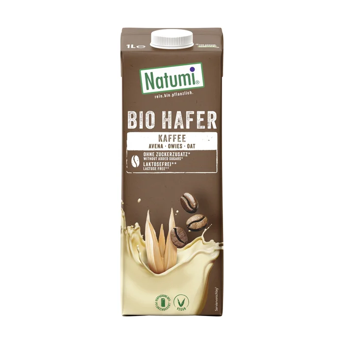 Bio-Haferflocken und Kaffeegetränk 1 L. (Kaffee – Hafer)